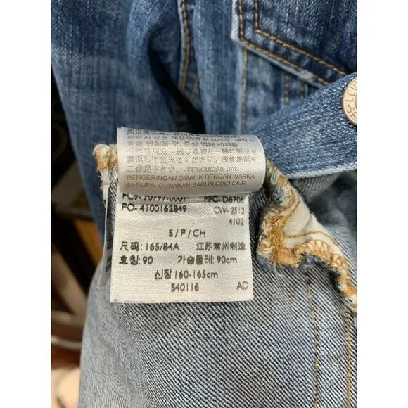 Levi’s 2012 Trucker Denim Jacket - Medium Wash - Men’s Small … - Picture 10 of 12